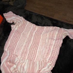 Off the shoulder long dress